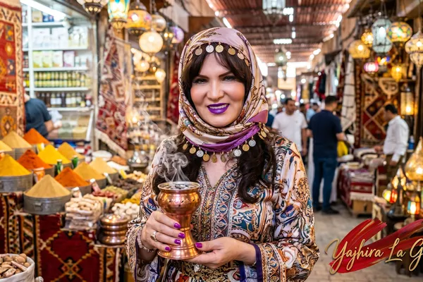 Yajhira con bailarines